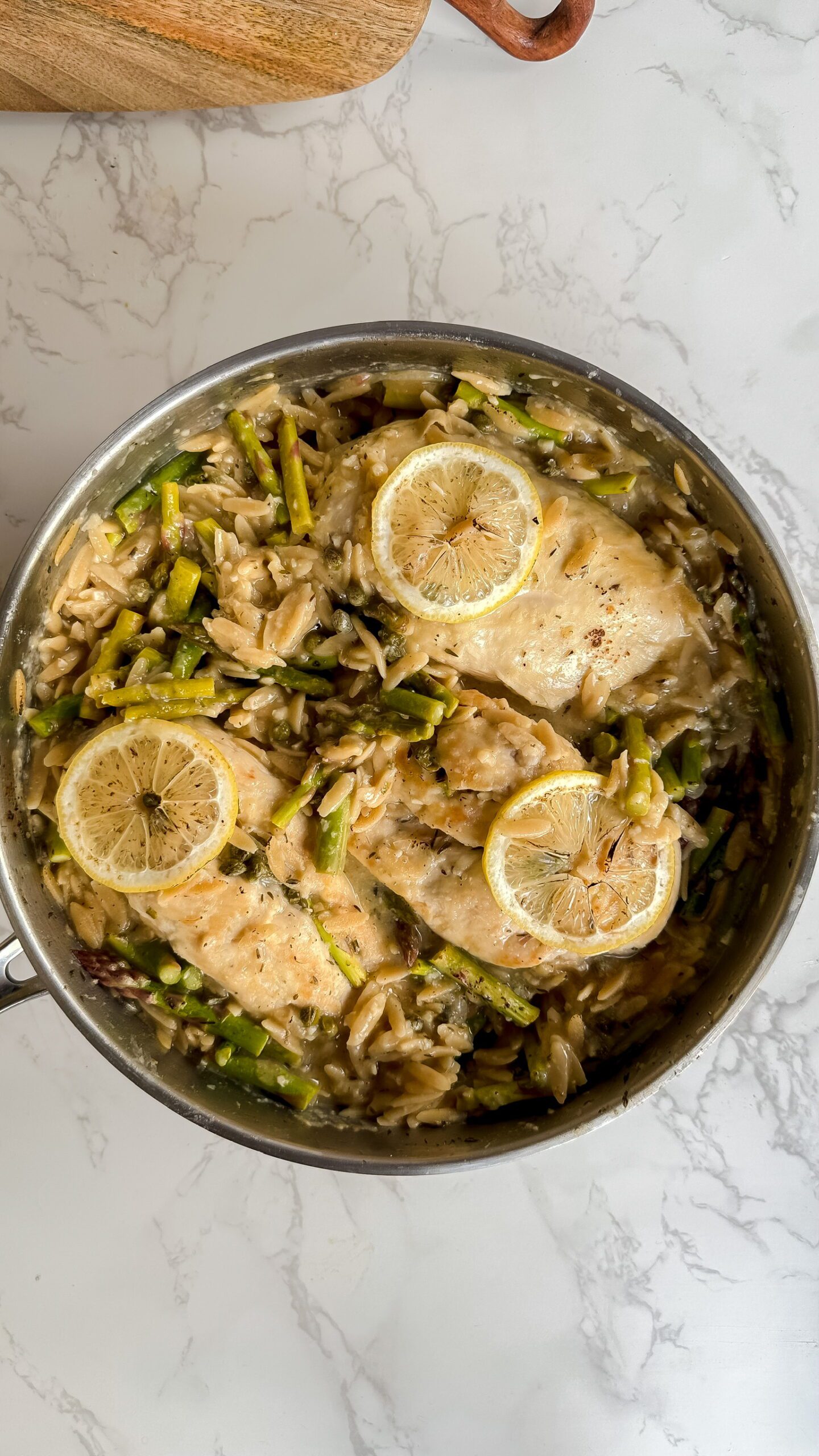 Creamy one pan lemon chicken picatta only one pan